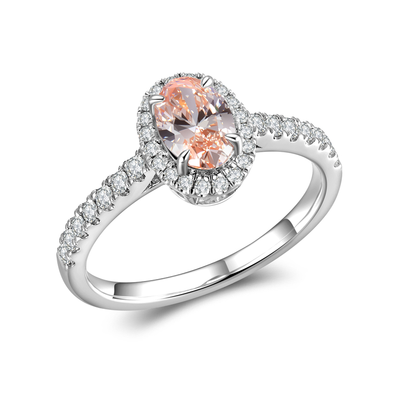 Halo Cluster Design | 0.317ct White Diamond Accents | Versatile for Day-to-Night Glamour