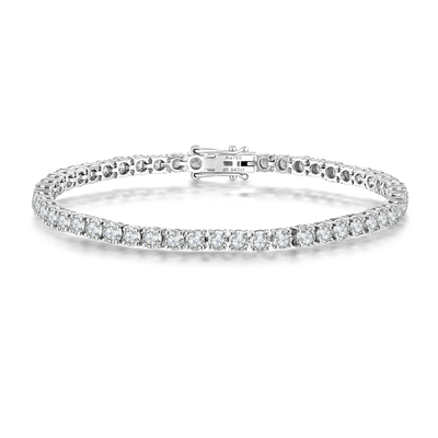 The Ultimate Shine 5.94Ct Diamond Tennis Bracele