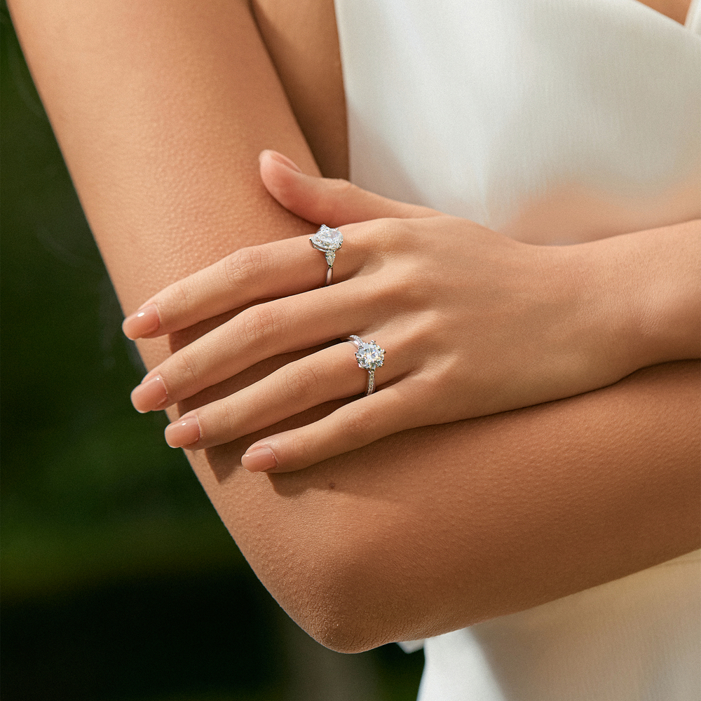 Crown-Level Brilliance: 2.86 ct. tw. Masterpiece Ring, Featuring 2.50 ct D-E Center Diamond, A Bold Statement of Luxury