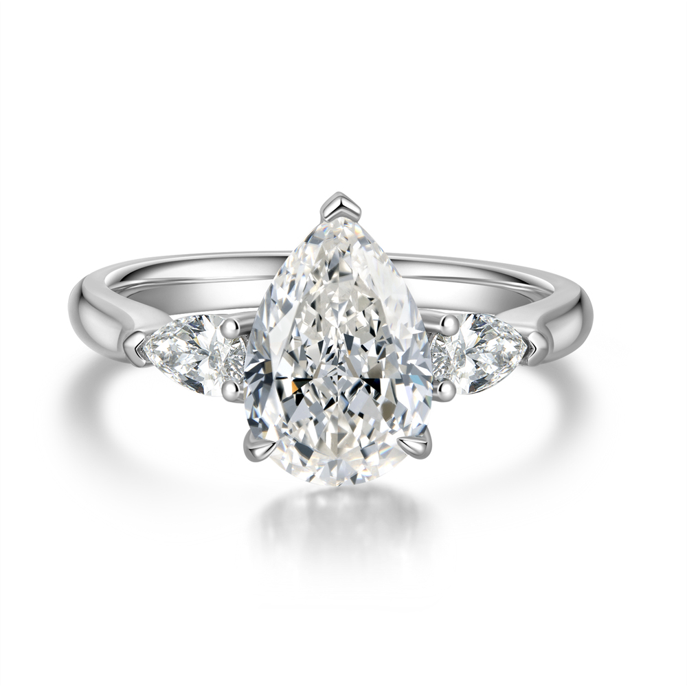 Crown-Level Brilliance: 2.86 ct. tw. Masterpiece Ring, Featuring 2.50 ct D-E Center Diamond, A Bold Statement of Luxury