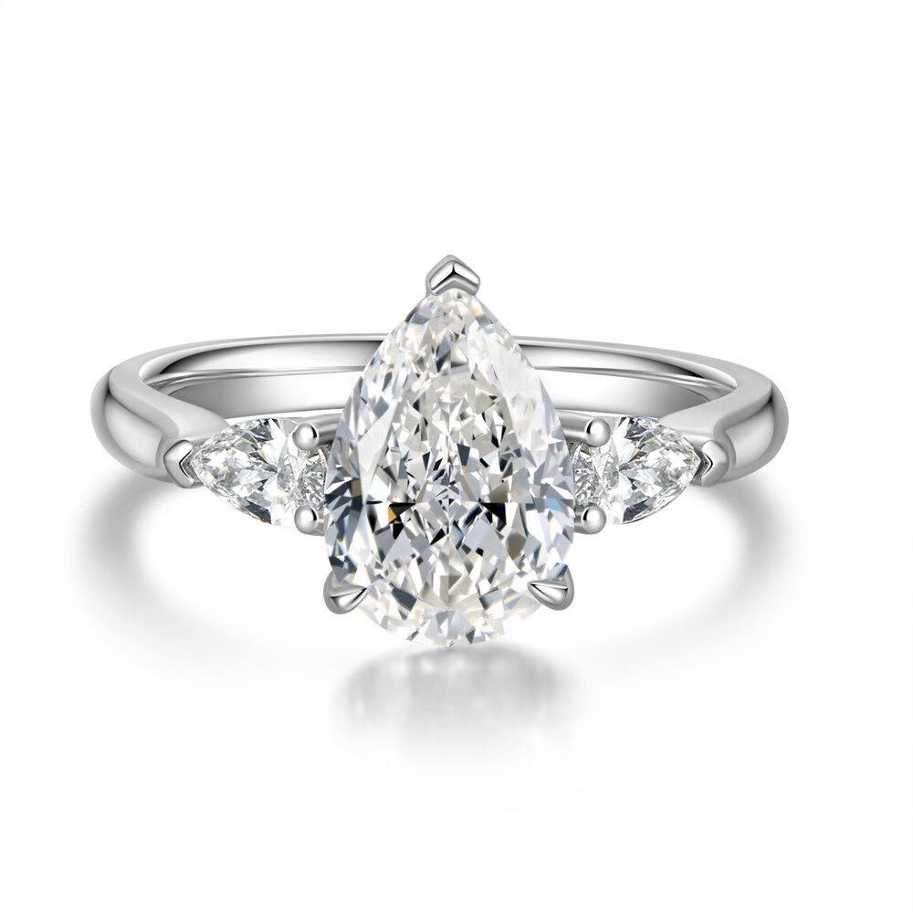 Crown-Level Brilliance: 2.86 ct. tw. Masterpiece Ring, Featuring 2.50 ct D-E Center Diamond, A Bold Statement of Luxury