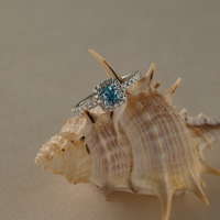 The Ultimate Mother’s Day Tribute | 1.5ctw Radiant Sapphire Set: 18K White Gold Jewelry (VS Clarity / Heart-Cut / Cushion Halo Ring) — Limited-Time 40% Bundle Discount