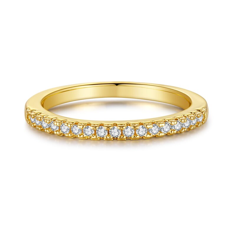 Half-Loop Pavé Lab-Grown Diamond Band